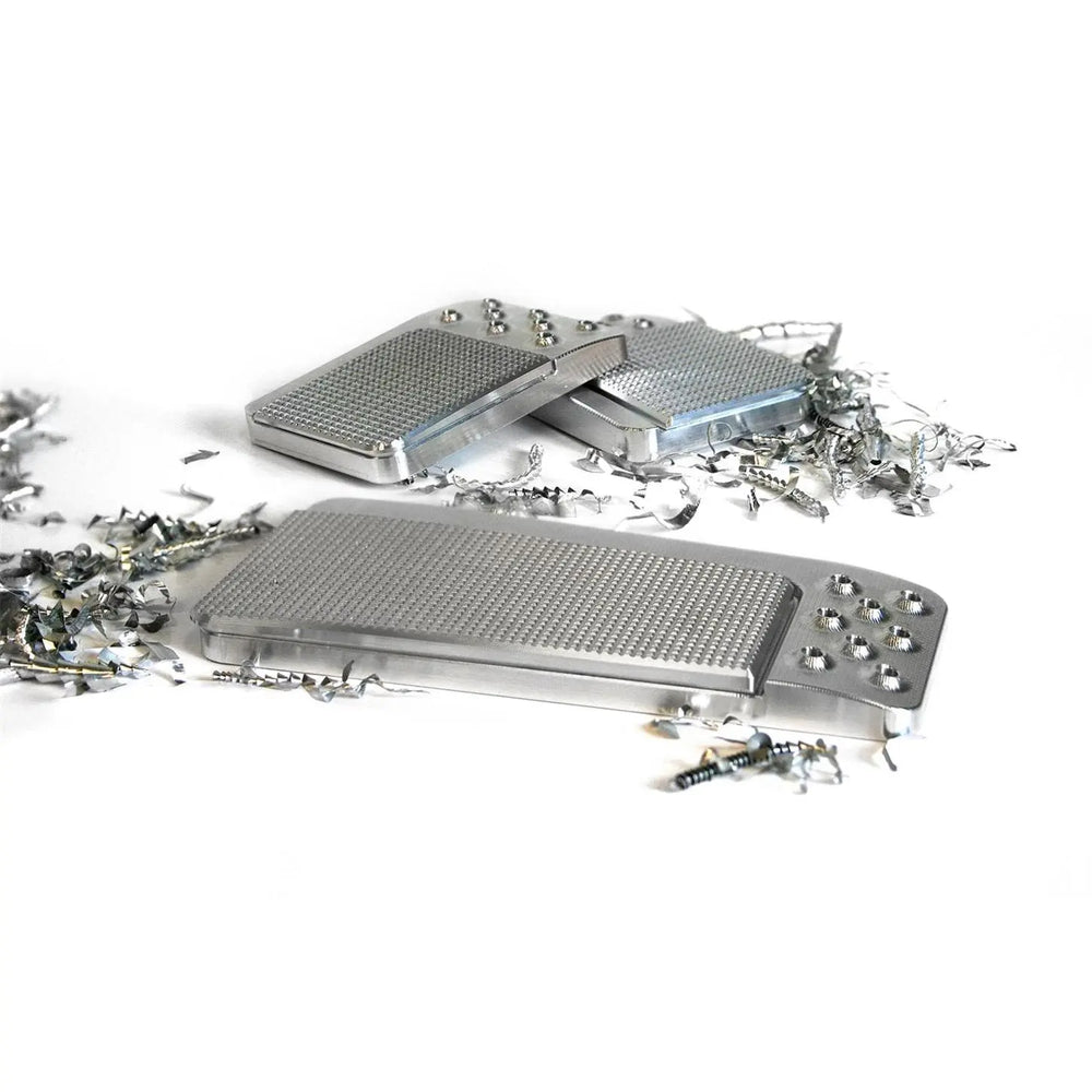 THROTTLE PEDAL PAD BILLET ALUMINUM W/GRIP TAPEGOOLSBY EDGE EDITION