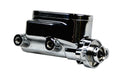 Master Cylinder Slimline Dual Reservoir Chrome