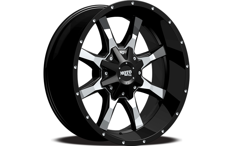 MO970 16x7 5x160.00 GLOSS BLACK (42 mm)
