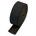 BLACK EXHAUST HEAT WRAP LOWERS UNDER HOOD TEMPERATURES AND INCREASES HORSEPOWER