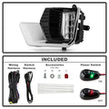 Spyder 21-23 GMC Yukon (Excl AT4) OEM Full LED Fog Lights w/Switch - Clear (FL-GY21-LED-C)