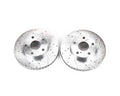 Power Stop 05-15 Toyota Tacoma Front Evolution Drilled & Slotted Rotors - Pair