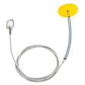 DROP THROUGH 5K ANCHOR 4IN PLATE 2FT CABLE SILVER YELLOW
