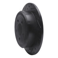 R1 07-12 Dodge Nitro Rear Left Drilled & Slotted Black Brake Rotor