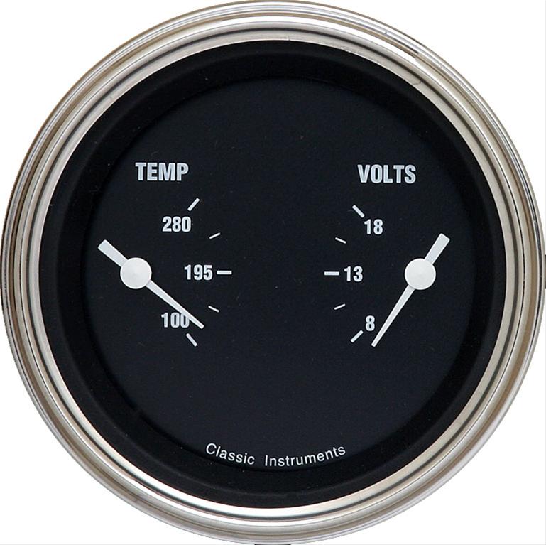 HOT ROD 3IN DUAL - TEMP & VOLT