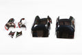 Rugged Ridge 4-Pc Mirror/Arm Cover Kit Chrome 07-18 Jeep Wrangler JK