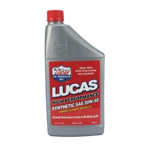 SYNTHETIC SAE 20W-50 MOTORCYCLE OIL
