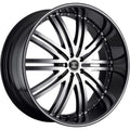 F-56 GLOSS BLACK W/ DIAMOND CUT FAC