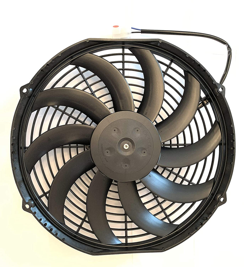 HOLLEY 12.0 INCH MED PROFILE FAN/PULLER CURVED