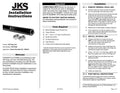 JKS Manufacturing Jeep Grand Cherokee WJ HD Drag Link Kit