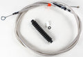 Bikers Choice 94-99 FLHR 87-06 FLST 93-05 FXDWG H/D Armor Coat Clutch Cable +6 Inch 70.75 Inch