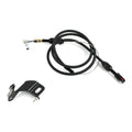 36in Duo Pack Throttle Cable Black