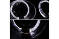 PROJECTOR HEADLIGHTS-BLACK