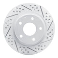 R1 14-21 Mazda 6 Rear Right Drilled & Slotted Geoperformance Rotor