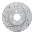 DFC 13-25 Nissan Altima Front Left Drilled & Slotted Geoperformance Rotor
