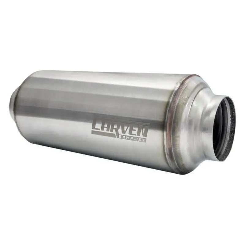 Carven Universal Carven-TR Performance Muffler 304SS 3in. Inlet / 15in. OL / 5in. OD