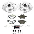 Power Stop 20-22 Honda Civic Rear Z26 Street Brake Kit