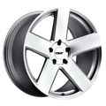 TSW Alloy Wheels silver auto part