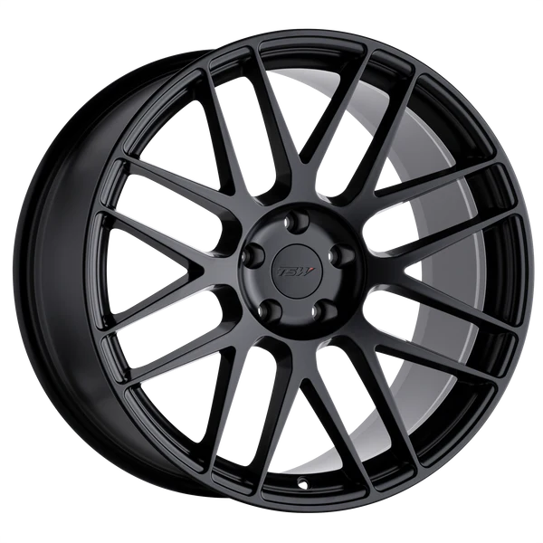TSW Alloy Wheels black auto part