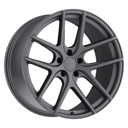 ~(49 lbs. 22X22X13)~ TSW GENEVA 20x11.0 5/114.3 ET50 CB76.1 MATTE GUNMETAL