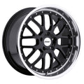 ~(38 lbs. 22X22X12)~ TSW VALENCIA 20x10.0 5/120 ET40 CB76.1 GLOSS BLACK W/MIRROR CUT LIP
