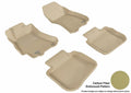 3D MAXpider 2010-2014 Subaru Outback Kagu 1st & 2nd Row Floormats - Tan