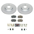 Power Stop 19-22 Volvo XC40 Rear Z23 Coated Brake Kit
