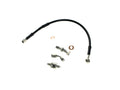 Goodridge 1992 Harley-Davidson FXDB-S Dyna Daytona (w/o ABS) Clear Rear Brake Line w/Black Fittings