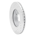R1 00-15 Ford Ecosport (Mexico) Front Right Drilled & Slotted Silver Brake Rotor