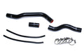 HPS Performance Black Reinforced Silicone Radiator Hose Kit Coolant for Honda 01-05 Civic 1.7L Manual Trans.