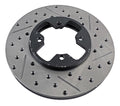 StopTech Power Slot 84-85 Nissan 300ZX Slotted & Drilled Left Front Rotor