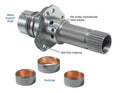 Suncoast Converters Stator Support Shaft Assembly - 298mm Converter Reluctor Style 77918S-08K