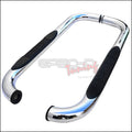 3 INCH ROUND STAINLESS FINISH SIDE