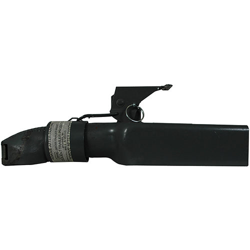 BULLDOG COUPLER BALL SIZE 2IN TONGUE MOUNT WIDTH 3IN STRAIGHT CHANNEL 5000 LBS.