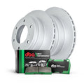 DBA 98-06 Toyota 70 Landcruiser (Reverse Mount) Street Series Plain Front Brake Rotor