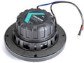 KM4 4-Inch (100mm) Marine Coaxial Speakers with 1/2-Inch (13mm) Tweeters 4-Ohm Charcoal and White Grilles