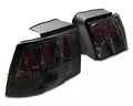 Raxiom 99-04 Ford Mustang Axial Series Altezza Style Tail Lights- Blk Housing (Smoked Lens)