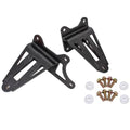 BMR 11-17 S197 Mustang Motor Mount Brackets - Black Hammertone