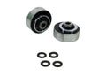 Control arm - lower inner rear bushing 2 Shell Bushings 2 Bearings 4 Washers