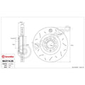 Brembo 10-17 BMW X3 Xdrive Rear TY3 Sport Disc Rotor - 330X20