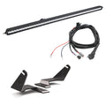 Front Roof LED Bracket Black Mild Steel Bolt-on no cutting or drilling required to mount (1) 50 Inch ZROADZ or similar style Straight LED Light Bar
