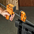 CLAMPING SAWHORSES WITH BAR CLAMPS