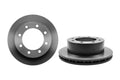 Brembo 2007 Ford E-150/04-07 E-350 Super Duty Rear Premium UV Coated OE Equivalent Rotor