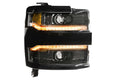 XB HEADLIGHT TRIM BEZELS LF541 (PAIR / CHROME)