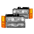Xtune GMC Yukon 94-99 Headlights w/ Corner & Parking Lights 8pcs Sets - OEM HD-JH-GCK94-OE-C-SET