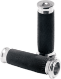 Performance Machine Contour Renthal Wrapped Grips - Black Ano