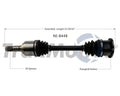 NEW CV AXLE