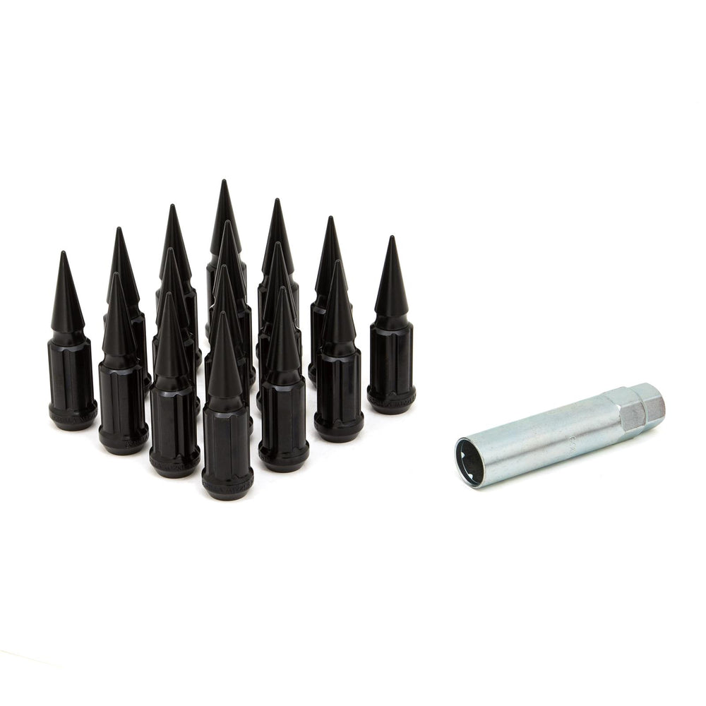 Gorilla 4 LUG 10-1.25 SHORT SPIKE KIT BLK