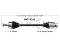 NEW CV AXLE