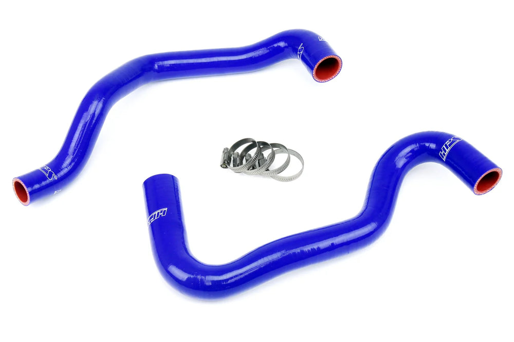 HPS Performance Blue Reinforced Silicone Radiator Hose Kit Coolant for Ford 11-13 Fiesta 1.6L